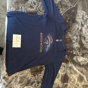 St. John's Bay Blue Long Sleeve Tee